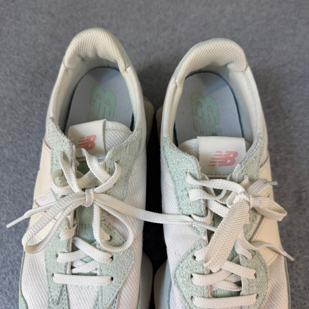 New Balance‎ x CALIA 327 Lifestyle White Mint Sneakers Shoes Womens Size 11 - Picture 6 of 11
